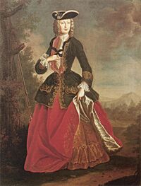 Archivo:Elisabeth Christine von Braunschweig (1691-1750) im Jagdrock