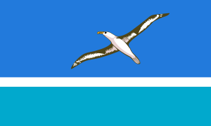 Archivo:Flag of the Midway Islands (local)
