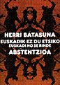 Herri batasuna - abstentzioa