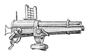Archivo:Hotchkiss canon revolver before 1923