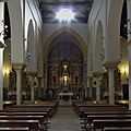 Iglesia de Santa María, Sanlúcar la Mayor. Interior