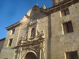 Archivo:Iglesia parroquial Nuestra Señora de los Remedios de La Cerollera, Comarca del Bajo Aragón