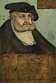 Lucas Cranach d.Ä. - Bildnis Kurfürst Friedrich des Weisen von Sachsen, 1532