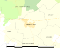 Map commune FR insee code 14291