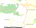 Map commune FR insee code 53187