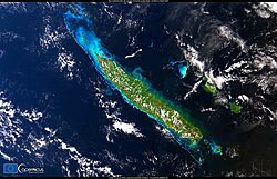 New Caledonia after the passage of tropical cyclone Niran.jpg