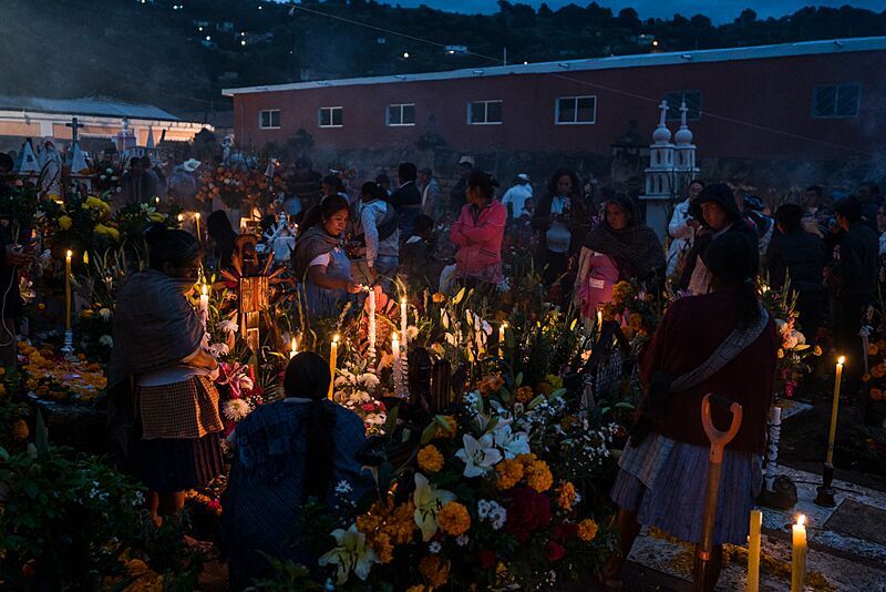 Panteón día de muertos 3