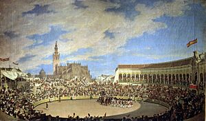 Archivo:Plaza de la real maestranza joaquin dominguez becquer