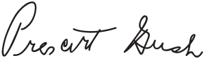 Prescott Bush Signature