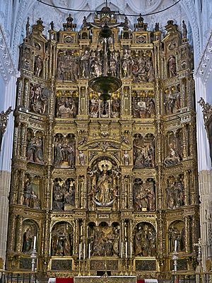 Archivo:Retablo mayor de la Iglesia de Santa María Coronada (Medina Sidonia)