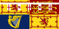 Royal Standard of Prince Richard, Duke of Gloucester (in Scotland).svg