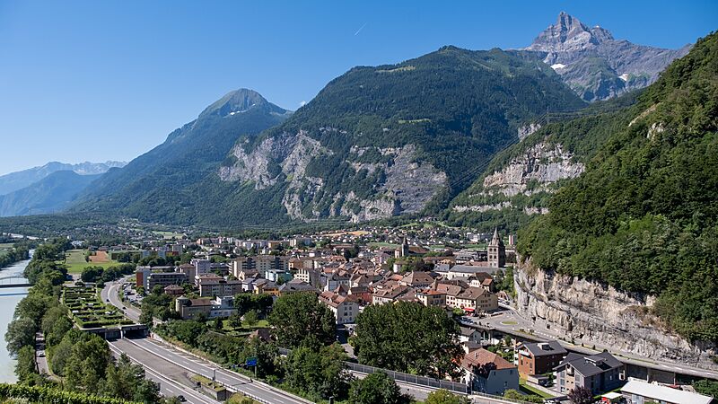 Saint-Maurice (VS) - juillet 2022