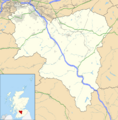 South Lanarkshire UK location map