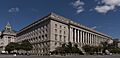 The Internal Revenue Service Building, located in the center of the Federal Triangle complex in Washington, D.C LCCN2013634106