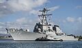 USS Hopper (DDG-70) departs Pearl Harbor 160520-N-GO855-405