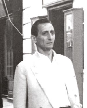 Archivo:Vincenzo Ferdinandi a Capri nel 1950