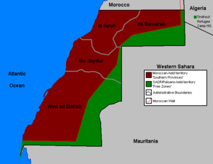 Archivo:W Sahara Map