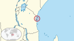 Zanzibar in its region (special marker).svg