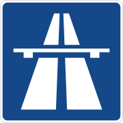 Zeichen 330 - Autobahn, StVO 1992