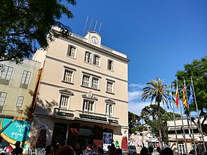 Archivo:01 Plaça de l'Ajuntament i Casa de la Vila (Sant Boi de Llobregat)