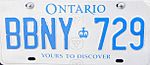 1997 Ontario license plate BBNY♔729.jpg