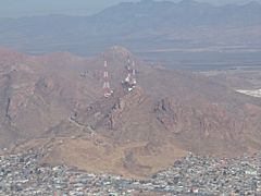 Cerro Coronel desde el Cerro Grande