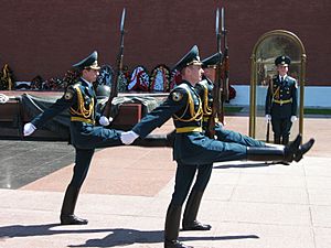 Archivo:Changing the guards kremlin