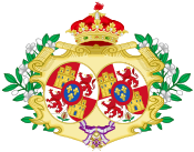 Coat of Arms of Infanta María Amalia of Spain.svg