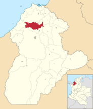 Colombia - Córdoba - San Pelayo.svg