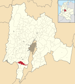 Arbeláez ubicada en Cundinamarca