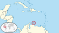 Curacao in its region