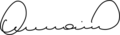 Dumitru Prunariu Signature