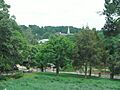 Falmouth, Virginia as seen from Belmont house