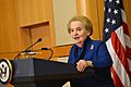 Former Secretary of State Albright Delivers Remarks at Groundbreaking Ceremony of the U.S. Diplomacy Center (14943990640)