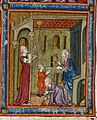 Golden Haggadah cleaning