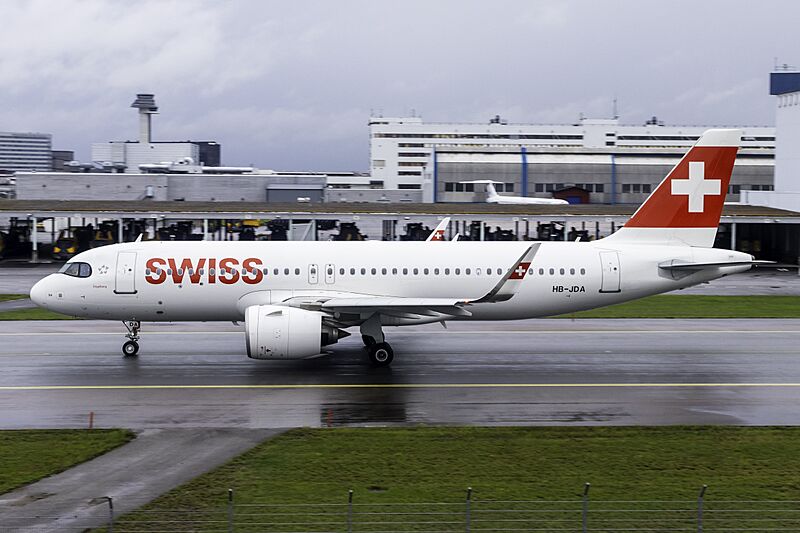 HB-JDA A320neo Swiss ARN 01
