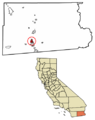 Imperial County California Incorporated and Unincorporated areas Imperial Highlighted 0636280
