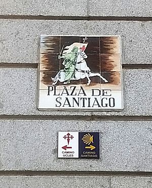 Archivo:Inicio del Camino de Santiago de Madrid y el Camino de Uclés