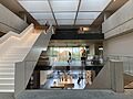 Interior of the Chau Chak Wing Museum April 2021