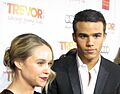 Jacob Artist and Becca Tobin
