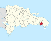 La Romana in Dominican Republic.svg