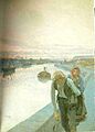 La sirga de frente, 1893