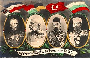 Archivo:Leaders of the Central Powers - Vierbund