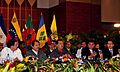 Mandatario, Rafael Correa expresa su total apoyo a Manuel Zelaya durante la reunión de Jefes de Estado del ALBA en Nicaragua (3672312149)