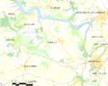Map commune FR insee code 29044