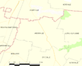 Map commune FR insee code 45005