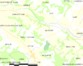 Map commune FR insee code 64403