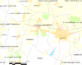 Map commune FR insee code 85131