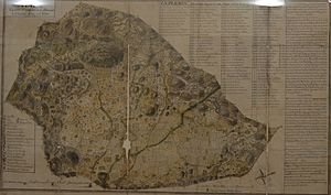Archivo:Mapa de 1770 de los términos de Chulilla, Villar del Arzobispo y Losa del Obispo
