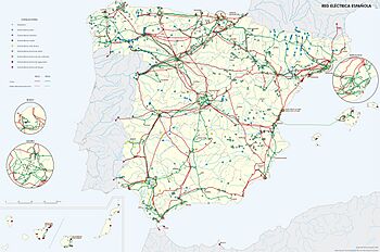 Archivo:Mapa de Red Eléctrica Española 2016